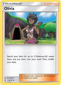 Olivia 119/147 - SM  Burning Shadows Reverse Holofoil