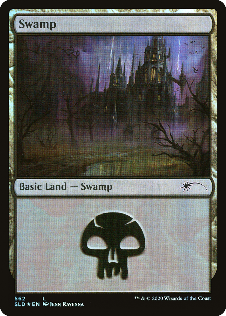 Swamp (SLD-562) - Secret Lair Drop Foil