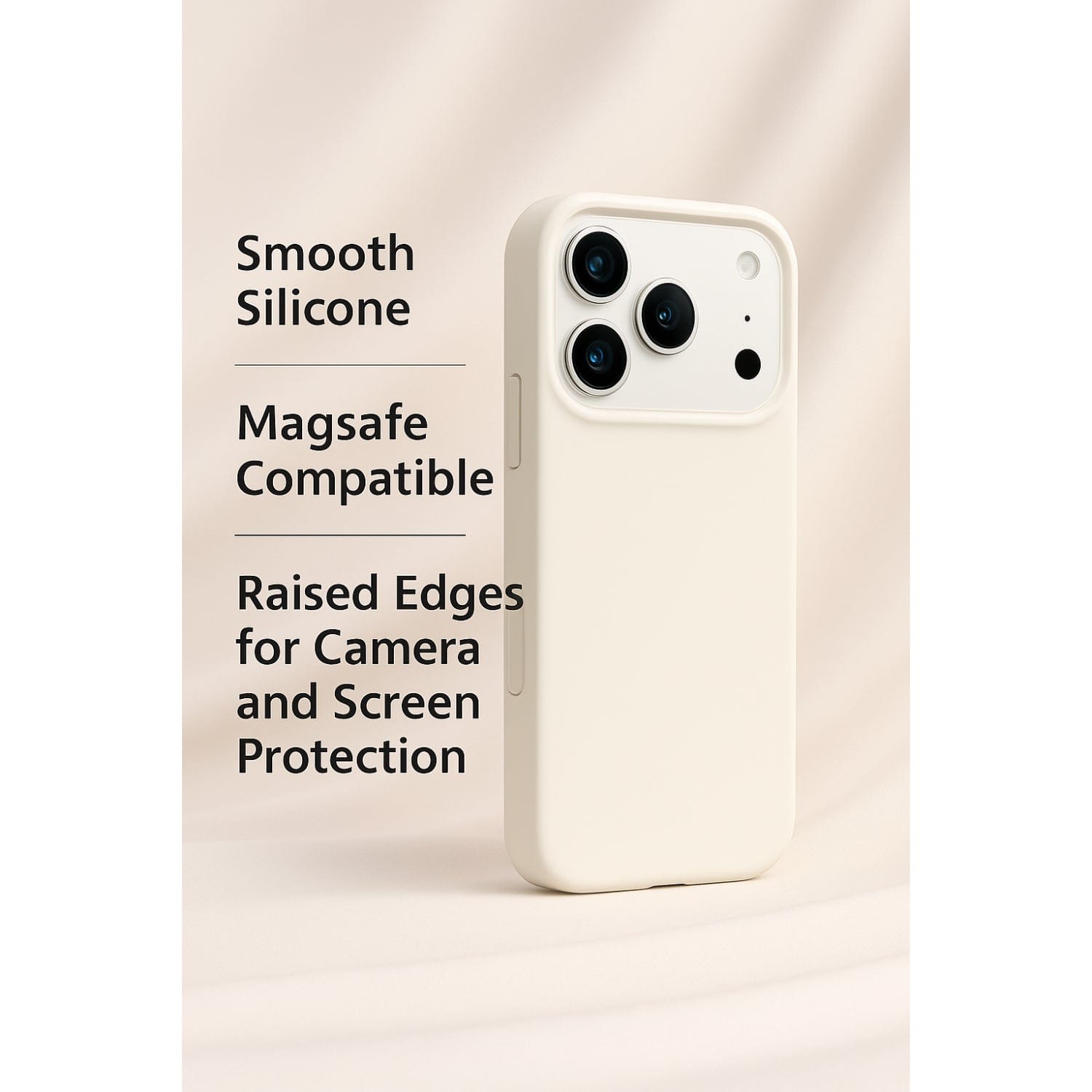 iPhone 17 Pro Case - Silicone MagSafe Anti-Slip | Venture Series