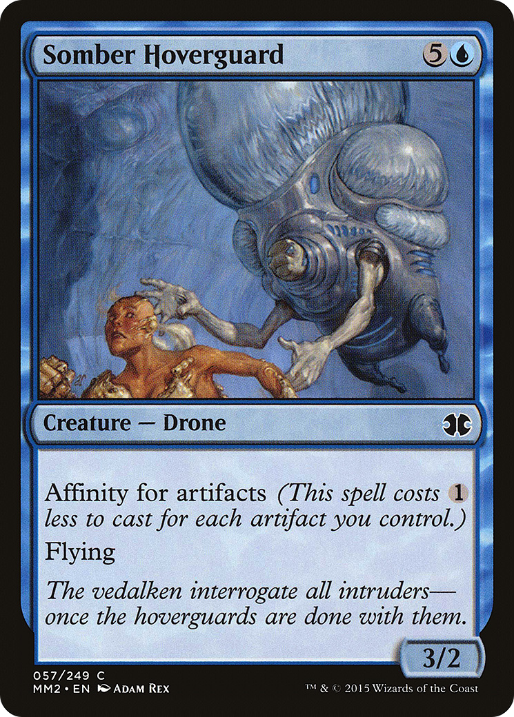 Somber Hoverguard (MM2-057) - Modern Masters 2015 Foil