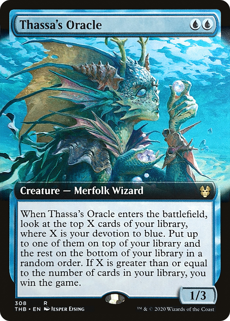 Thassa's Oracle (THB-308) - Theros Beyond Death: (Extended Art) Foil