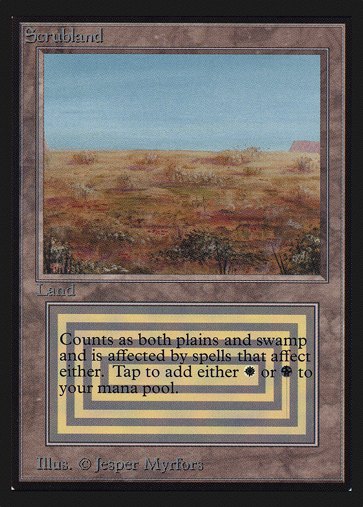Scrubland (IED-) - Intl. Collectors' Edition