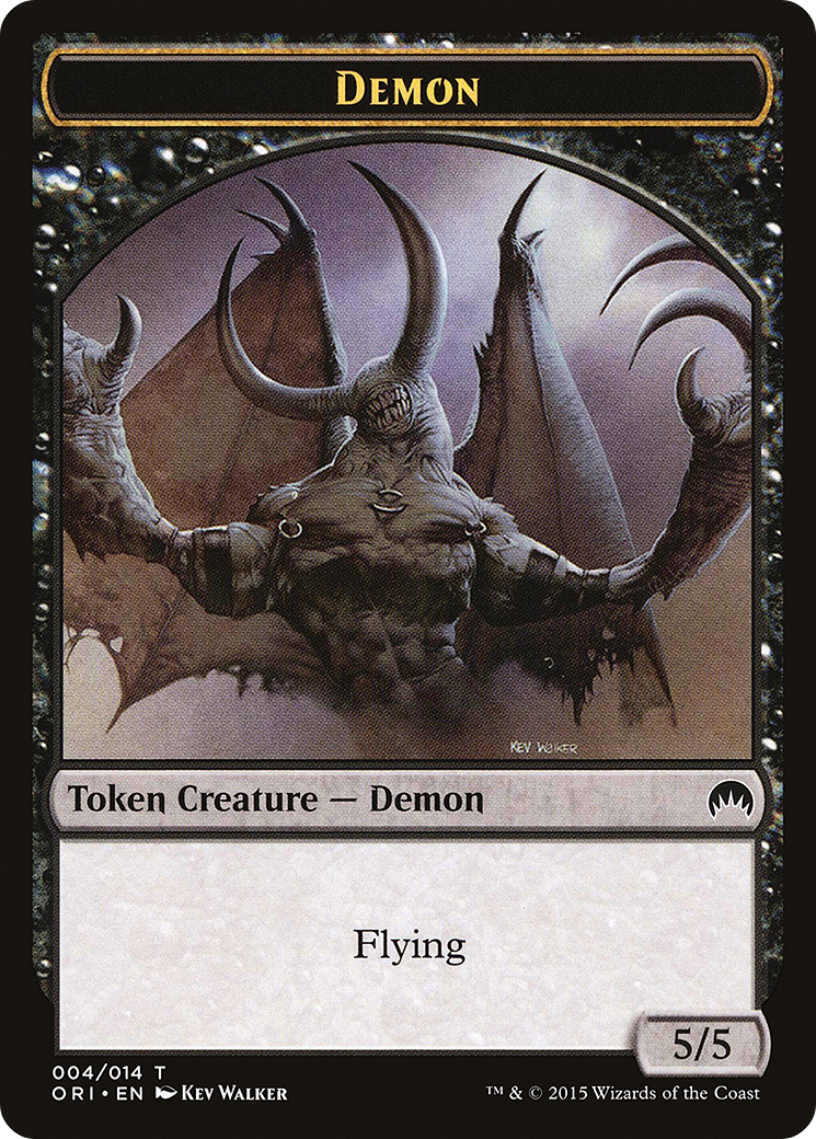 Demon (ORI-004) - Magic Origins Tokens