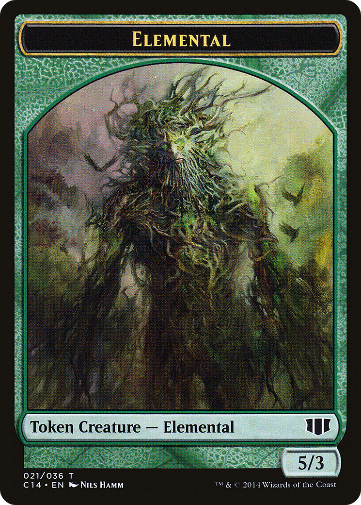 Elemental (C14-021) - Commander 2014 Tokens