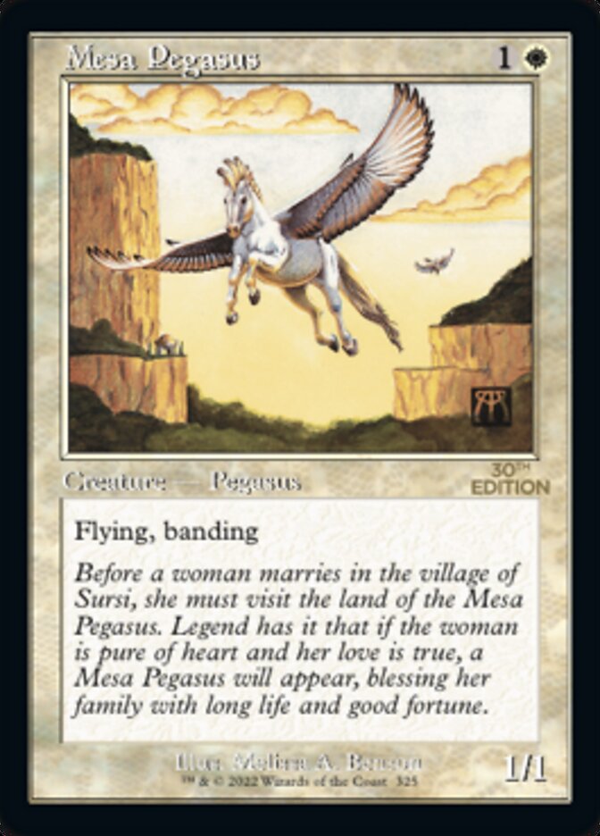 Mesa Pegasus (Retro Frame) (30A-325) - 30th Anniversary Edition