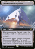 The Monumental Facade (ONE-401) - Phyrexia: All Will Be One: (Extended Art) Foil