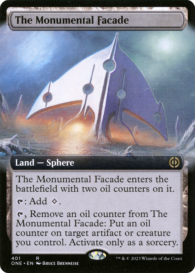 The Monumental Facade (ONE-401) - Phyrexia: All Will Be One: (Extended Art)