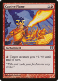 Captive Flame (DDG-068) - Duel Decks: Knights vs. Dragons