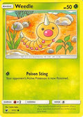 Weedle 001/111 - SM  Crimson Invasion
