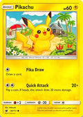 Pikachu 030/111 - SM  Crimson Invasion Reverse Holofoil