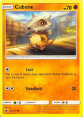 Cubone 052/111 - SM  Crimson Invasion Reverse Holofoil