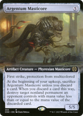 Argentum Masticore (ONE-393) - Phyrexia: All Will Be One: (Extended Art)