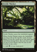 Fertile Thicket (BFZ-237) - Battle for Zendikar Foil