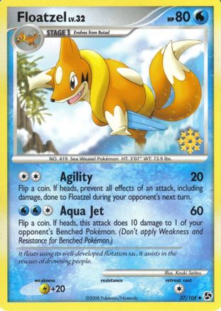 Floatzel 037/106 - Countdown Calendar Promos