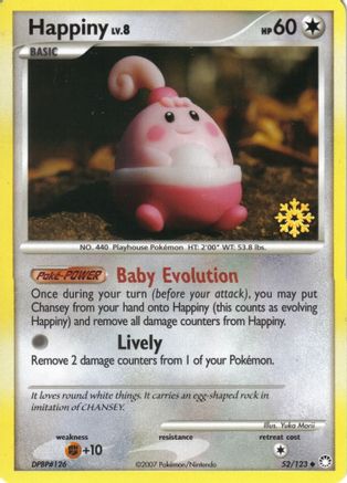 Happiny 052/123 - Countdown Calendar Promos
