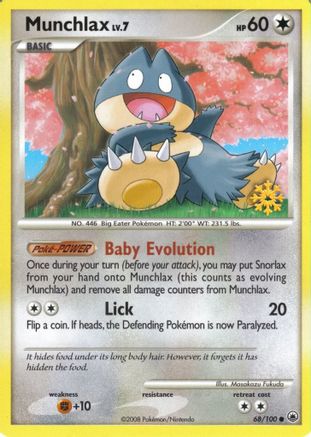 Munchlax 068/100 - Countdown Calendar Promos