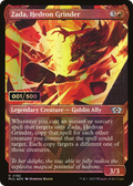 Zada, Hedron Grinder (MUL-155) - Multiverse Legends: (Showcase) Foil