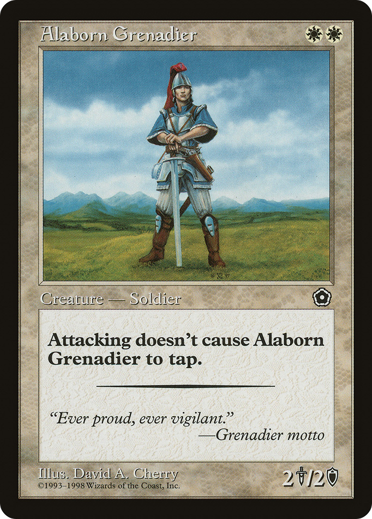 Alaborn Grenadier (P02-) - Portal Second Age