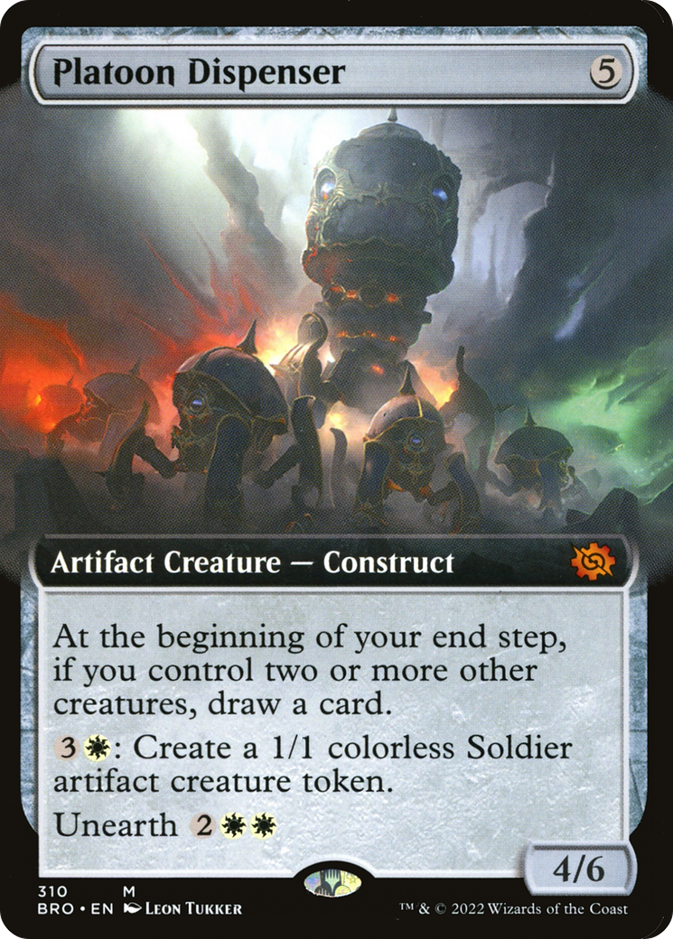 Platoon Dispenser (BRO-310) - The Brothers' War: (Extended Art)