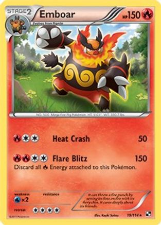 Emboar 019/114 - Deck Exclusives