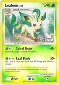 Leafeon [Platinum] 024/100 - Burger King Promos Reverse Holofoil