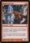 Bladetusk Boar (ZEN-118) - Zendikar Foil