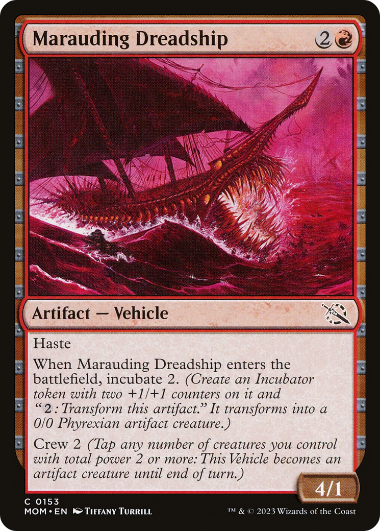 Marauding Dreadship (MOM-153) - March of the Machine
