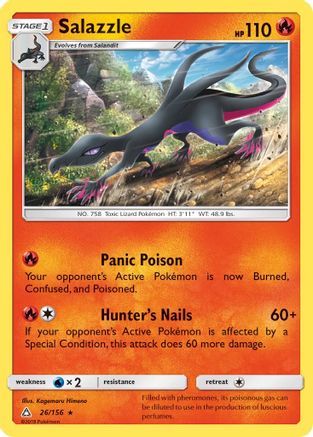 Salazzle 026/156 - SM  Ultra Prism