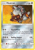 Heatran 088/156 - SM  Ultra Prism Reverse Holofoil