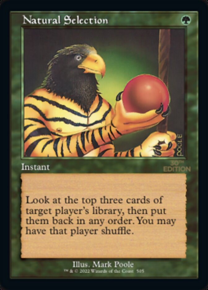 Natural Selection (30A-505) - 30th Anniversary Edition