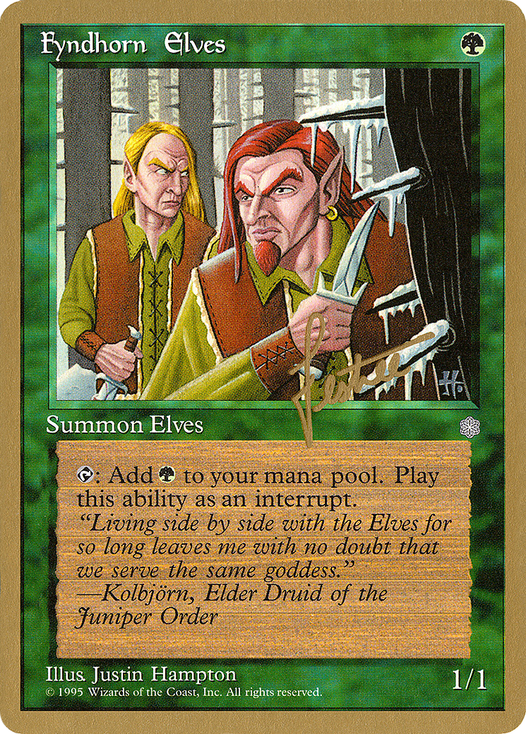 Fyndhorn Elves (WCD-) - Pro Tour Collector Set