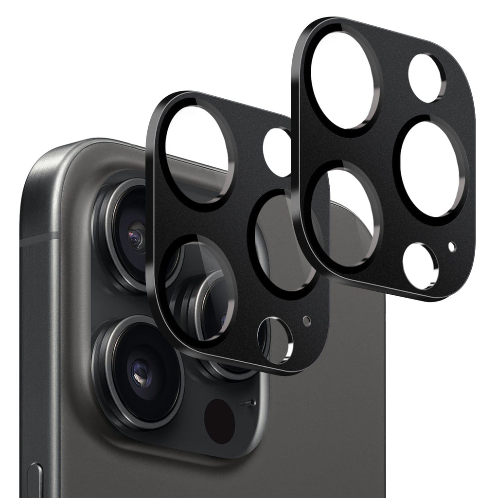 iPhone 15 Pro/Pro Max Camera Lens Protector - Ultra-Clear Glass, 2-Pack | ZeroDamage