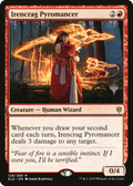 Irencrag Pyromancer (PPELD-128P) - Throne of Eldraine Promos