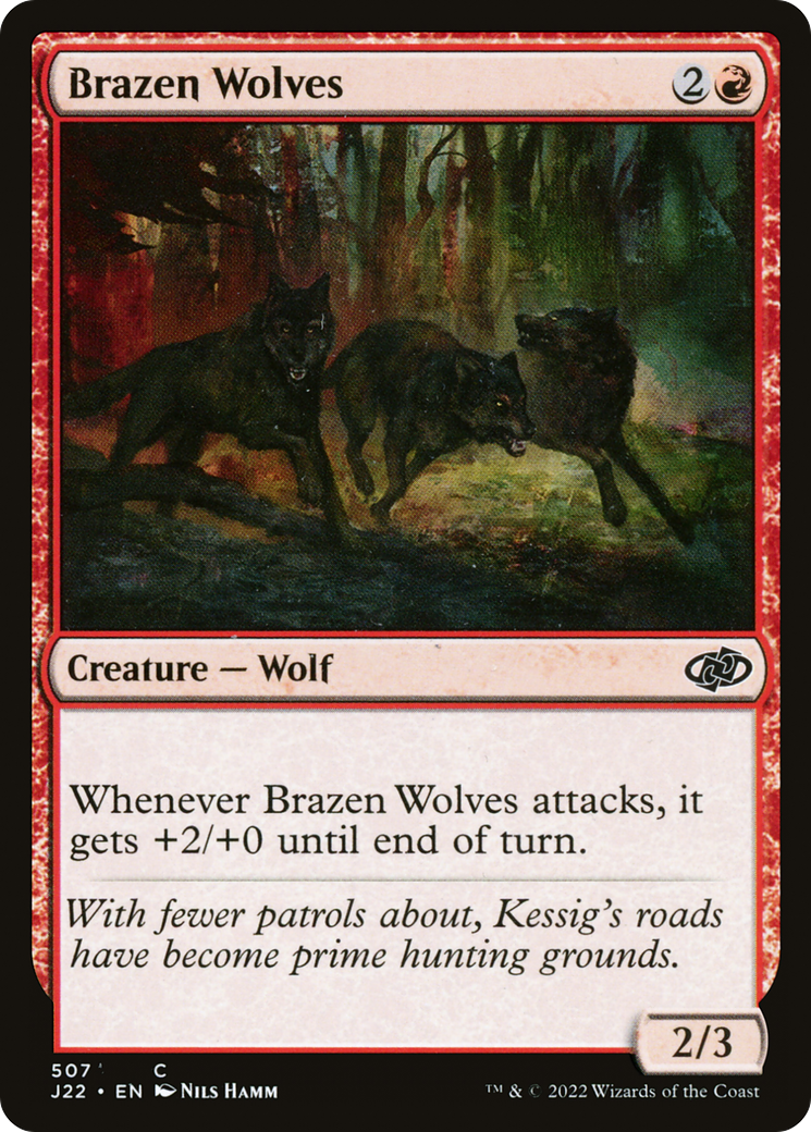 Brazen Wolves (J22-507) - Jumpstart 2022