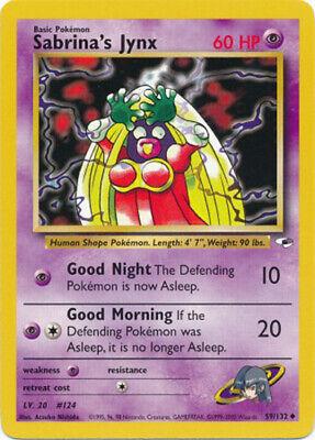 Sabrina's Jynx 059/132 - Gym Heroes Unlimited