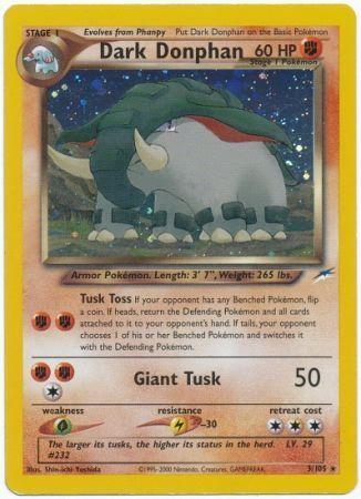 Dark Donphan /null - Neo Destiny Unlimited Holofoil