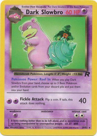 Dark Slowbro 029/82 - Team Rocket Unlimited