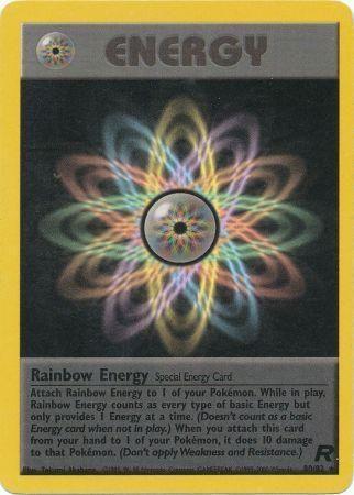 Rainbow Energy 080/82 - Team Rocket Unlimited