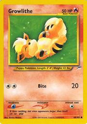 Growlithe 068/105 - Neo Destiny Unlimited