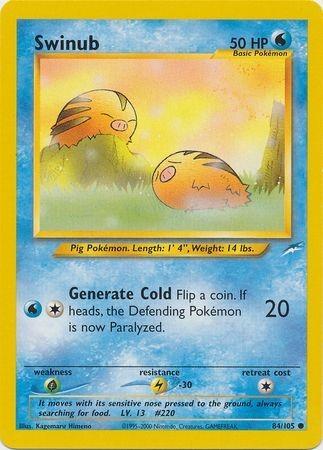 Swinub 084/105 - Neo Destiny Unlimited