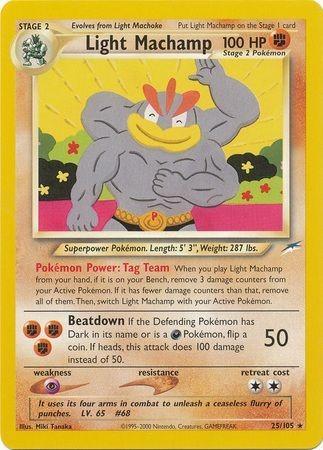 Light Machamp 025/105 - Neo Destiny Unlimited