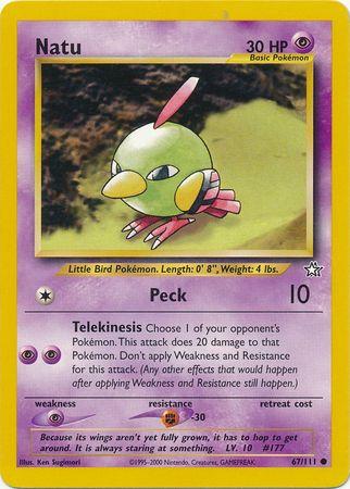 Natu 067/111 - Neo Genesis Unlimited