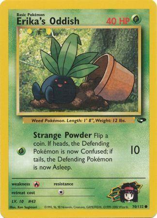 Erika's Oddish 070/132 - Gym Challenge Unlimited