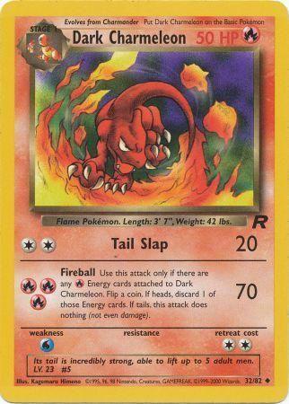 Dark Charmeleon 032/82 - Team Rocket Unlimited