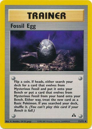 Fossil Egg 072/75 - Neo Discovery Unlimited