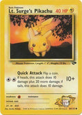 Lt. Surge's Pikachu 084/132 - Gym Challenge Unlimited