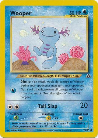 Wooper 071/75 - Neo Discovery Unlimited
