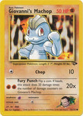 Giovanni's Machop 072/132 - Gym Challenge Unlimited