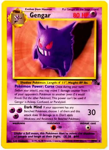 Gengar 020/62 - Fossil Unlimited