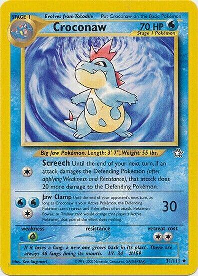Croconaw 031/111 - Neo Genesis Unlimited
